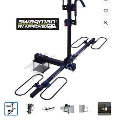 Swagman Traveler XC2 2 Inch Hitch Receiver Bike Rack with Bumper Adapter