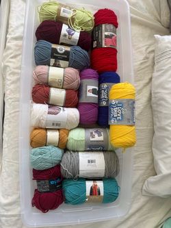 Assorted Yarn Lot - Loops & Threads, I Love This Yarn!, Yarnspirations