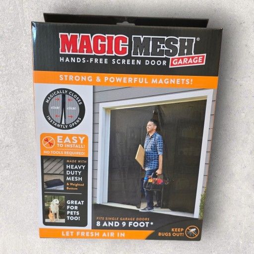 Magic Mesh Garage Screen
