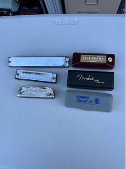 Harmonica collection fender Hohner Suzuki