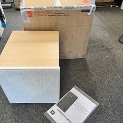 JBL - Stage 200P 10-Inch Powered Subwoofer - Latte