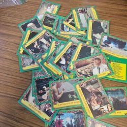 1981 Topps Indiana Jones Raiders of the Lost Ark Cards Lot of 43