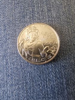 Celia Cruz Collectable Quarter 