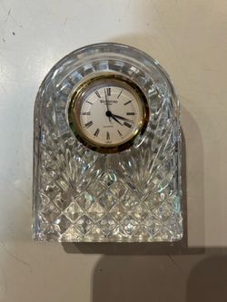 Waterford Crystal Small Quartz Clock