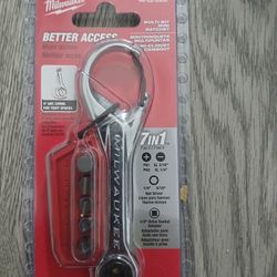 Milwaukee 7-in-1 Multi-bit Mini Ratchet
