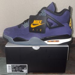 Jordan 4 Retro “Lakers”🟡🟣 Size 11