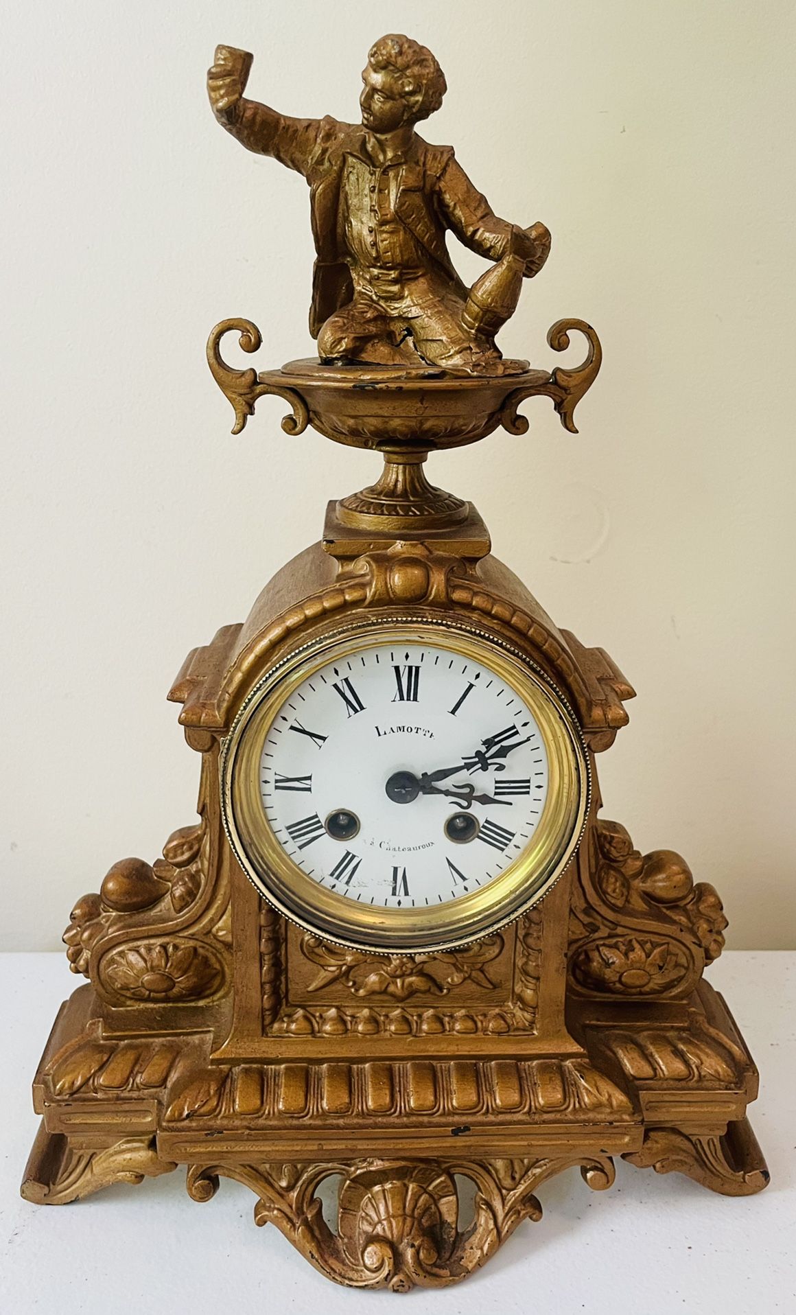 Beautiful Vintage Japy Freres Bell Chime Clock