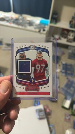 Nick Bosa pro bowl patch card 2025 donruss