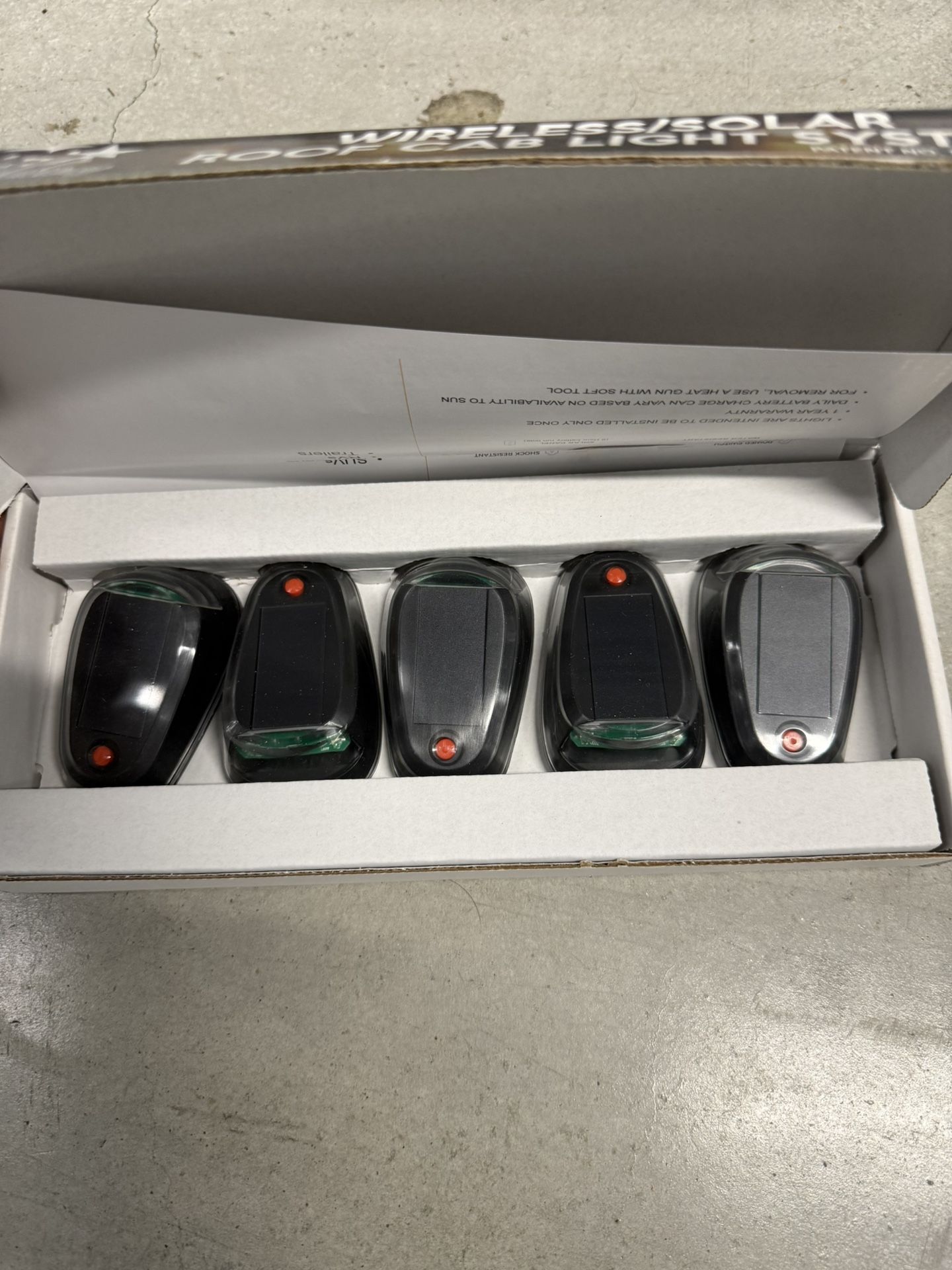 Wireless Solar Cab Lighting System