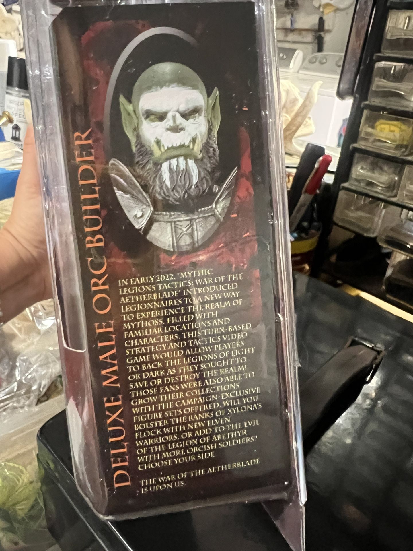 Mythic Legions Deluxe Male Orc Builder War Of