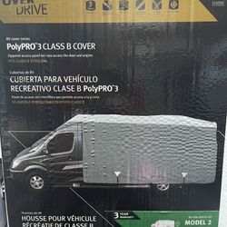 Classic Accessories OverDrive PolyPro 3 Deluxe Class B RV Cover, Gray
