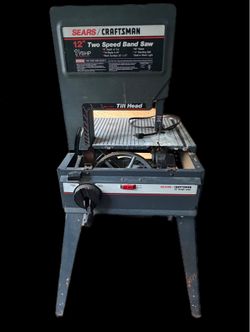 Sears Craftsman 12" Two Speed Band Saw
