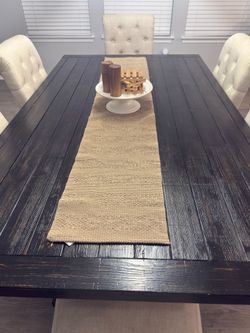 6 chair dining room table