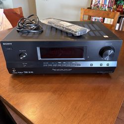 Sony STR-DH520 7.1 Ch Theater Surround Sound Receiver Tested Bundle w/ Remote