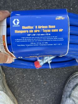 Graco Bluemax 3/8 50 Ft Airless Hose