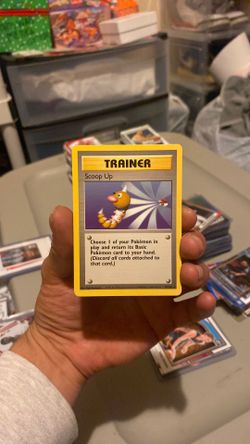 Scoop Up #078 Base Set Unlimited Pokémon Trainer Card