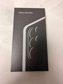 New Samsung Galaxy S26 Ultra 5G 256GB SM-S948U1 Factory Unlocked Black