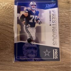 prestige football card