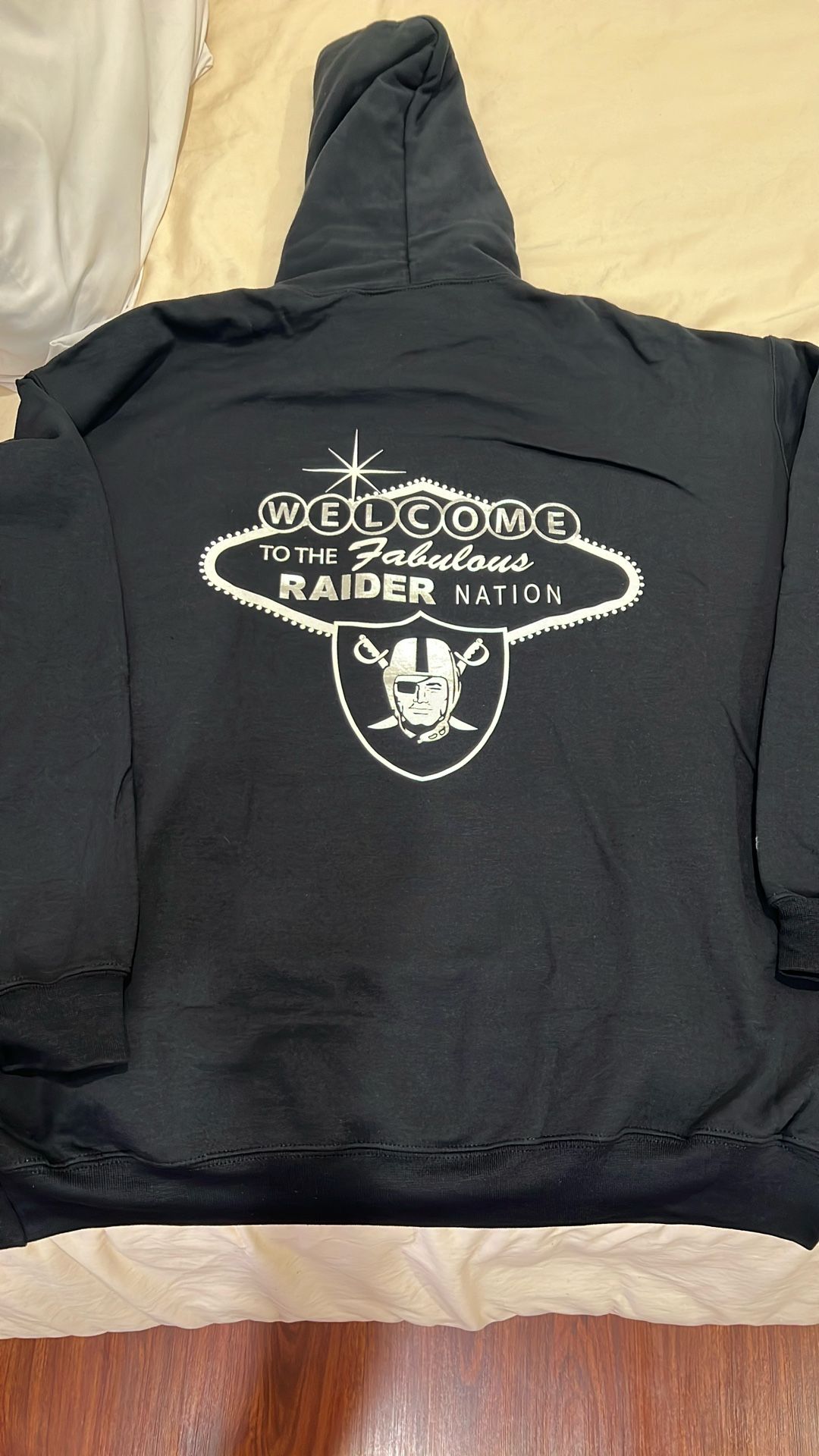 Raiders Hoodie Black Sweater
