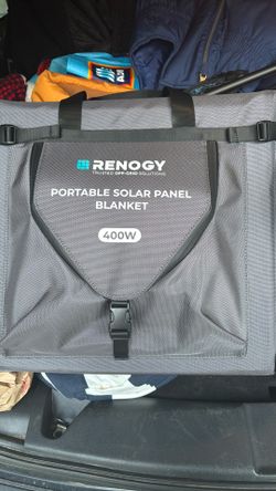 Solar generator and 400w panel
