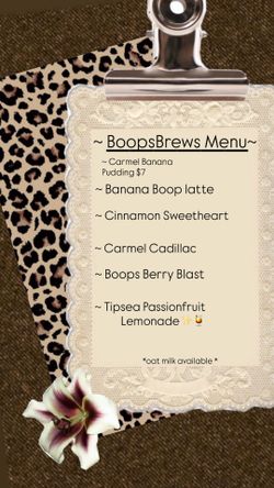 Boop’s Brews coffee
