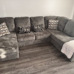 Grey New Couch 