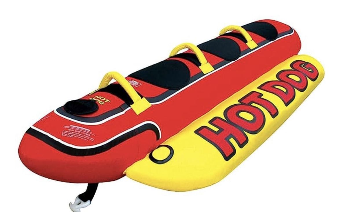 5 person hot dog raft for Boat/jet Ski