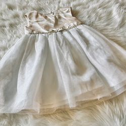 Biscotti Shimmer Tulle Baby Dress *18 Months