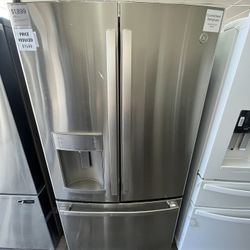 Counter Depth GE Refrigerator, French Door, Open Box, 1 Year Warranty