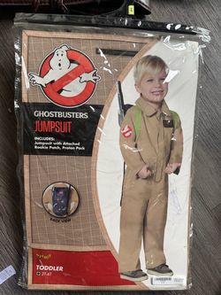 Ghostbusters Toddler Jumpsuit Costume 3T-4T