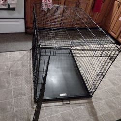 Large Metal Dog Crate