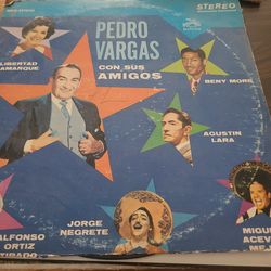 PEDRO VARGAS VINYL ALBUMS