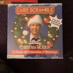 Card scramble Christmas vacation 