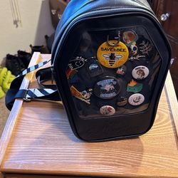 Nightmare Before Christmas Pin Display Backpack