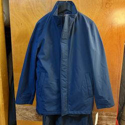 Men's Navy Blue Water-Resistant Jacket s