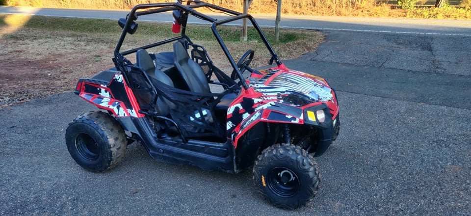 2012 RZR With Bluetooth Stereo System Installed 