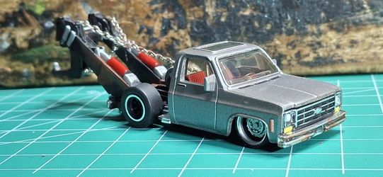Custom Hot Wheels Chevy Truck