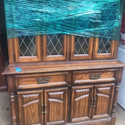 Vintage China Cabinet 