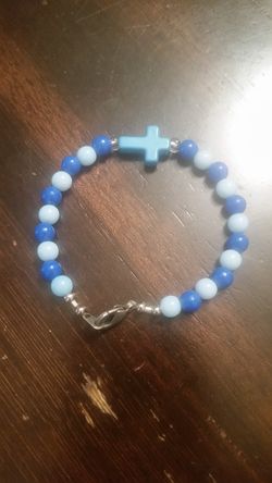 Blue bracelet