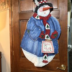 Snowman Door Decoration