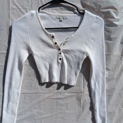 Long Sleeve Crop Top 