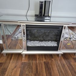 Mirrored Entertainment Center