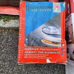 Rally Weather GUARD car cover for large sedan or SUV new blue