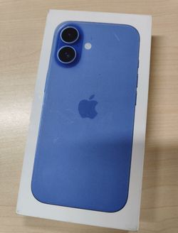 Brand-new iPhone16, 256G, group blue