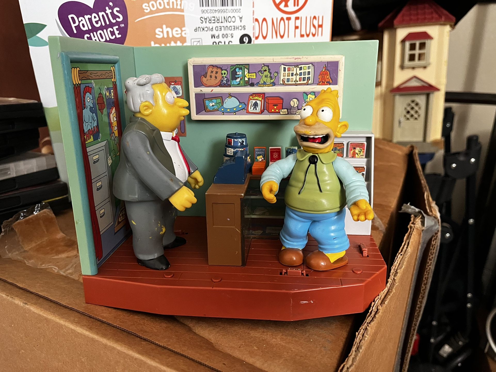 Simpsons action figure sets