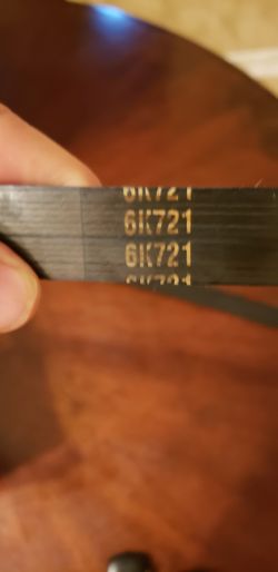 Fanbelt 6K721