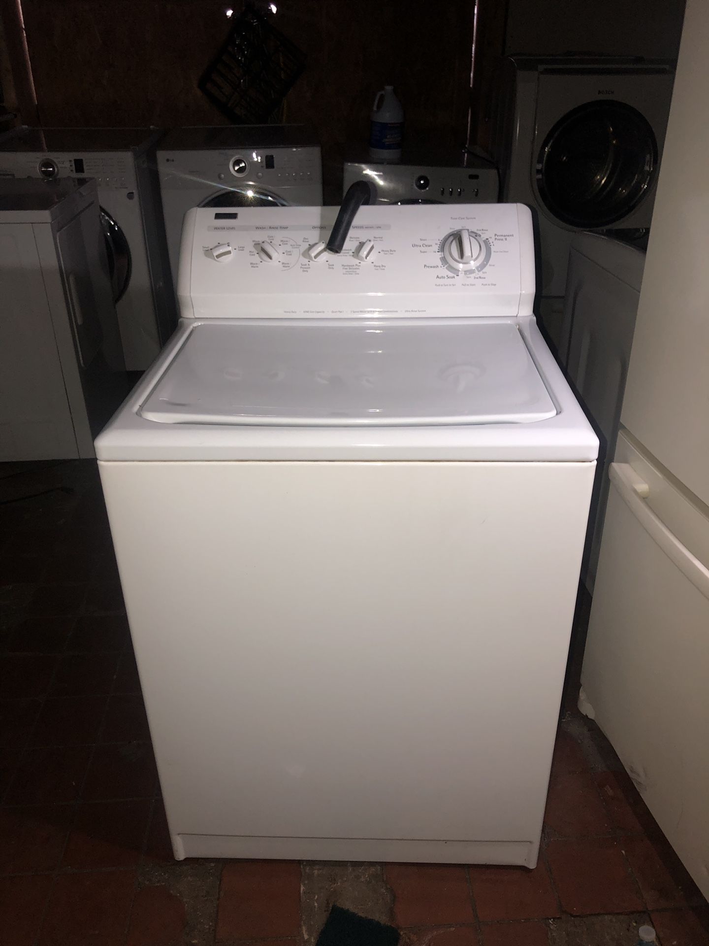 Kenmore washer/lavadora