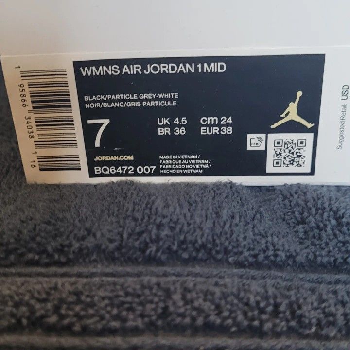 Jordan 1 Mids Womens "Shadow"