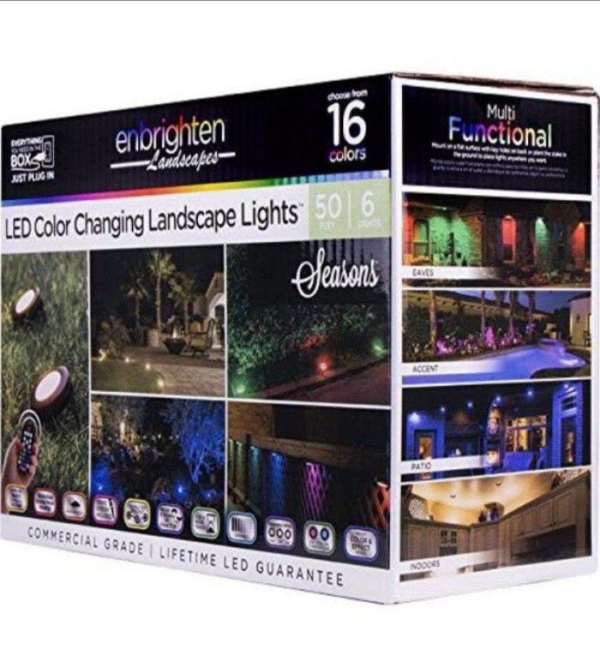 50 Foot Bronze Indoor / Outdoor LED 220