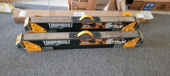 2 ToughBuilt C700 Saw Horses